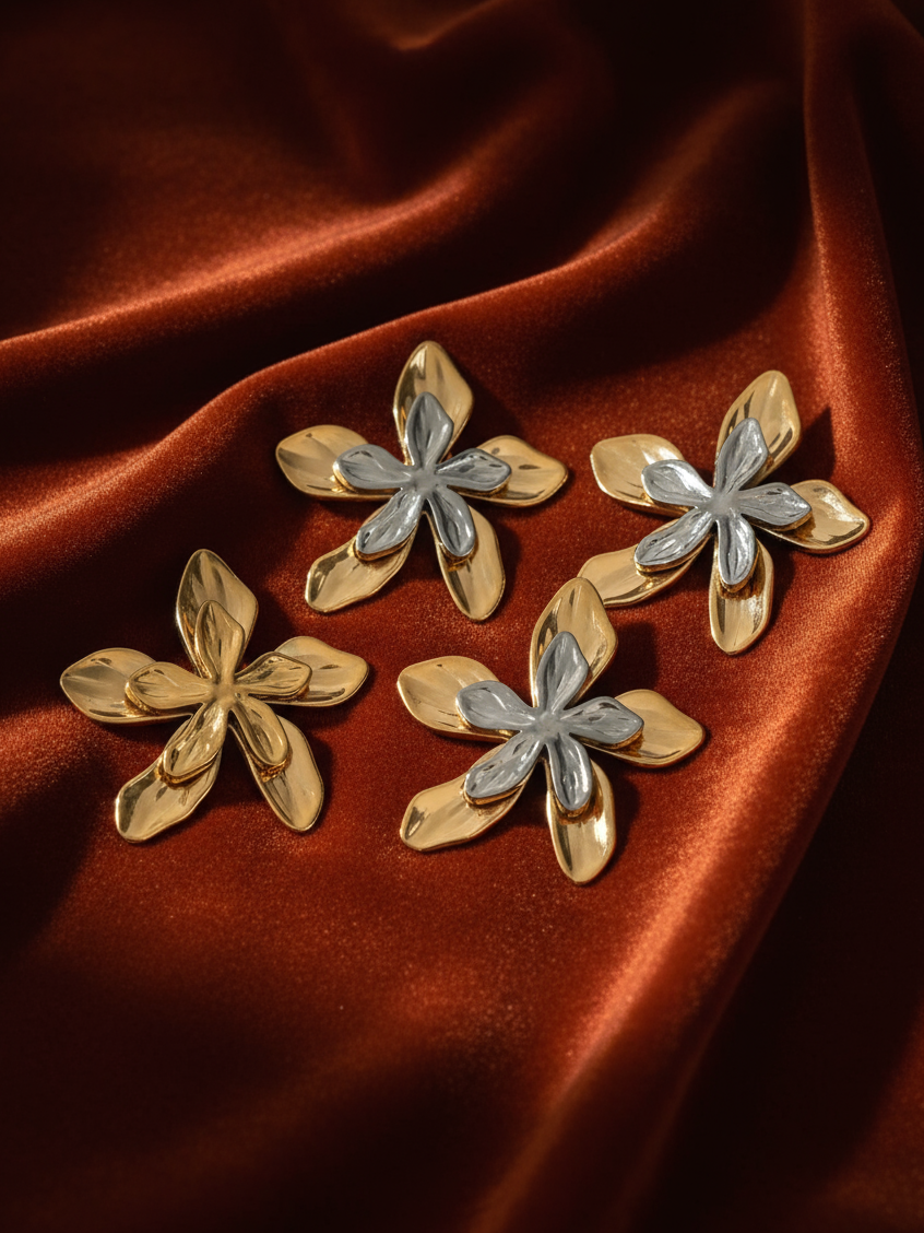 Blossom Arc Studs