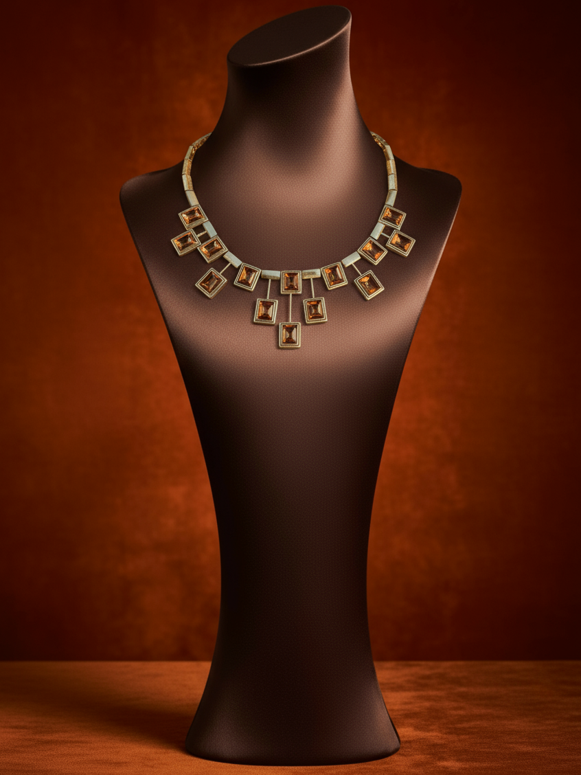 Sahara Frame Necklace