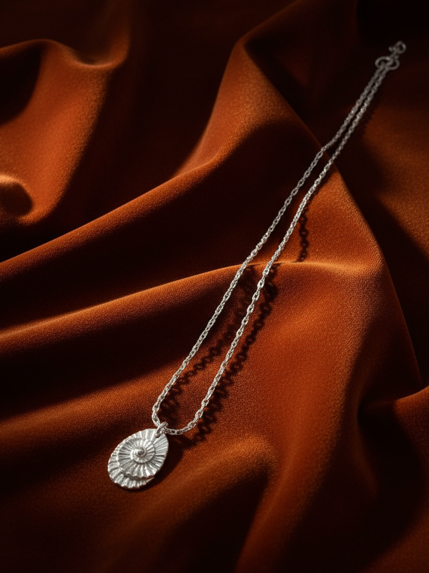 Maris Spiral Pendant