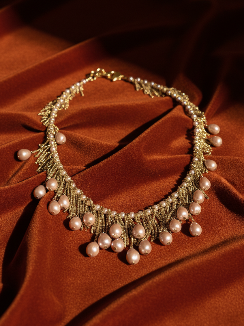 Gilded Pearl Fringe