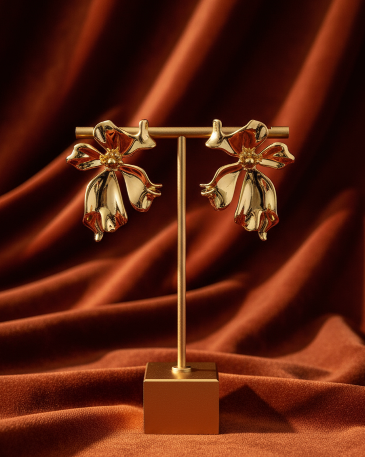 Molten Bloom Earrings