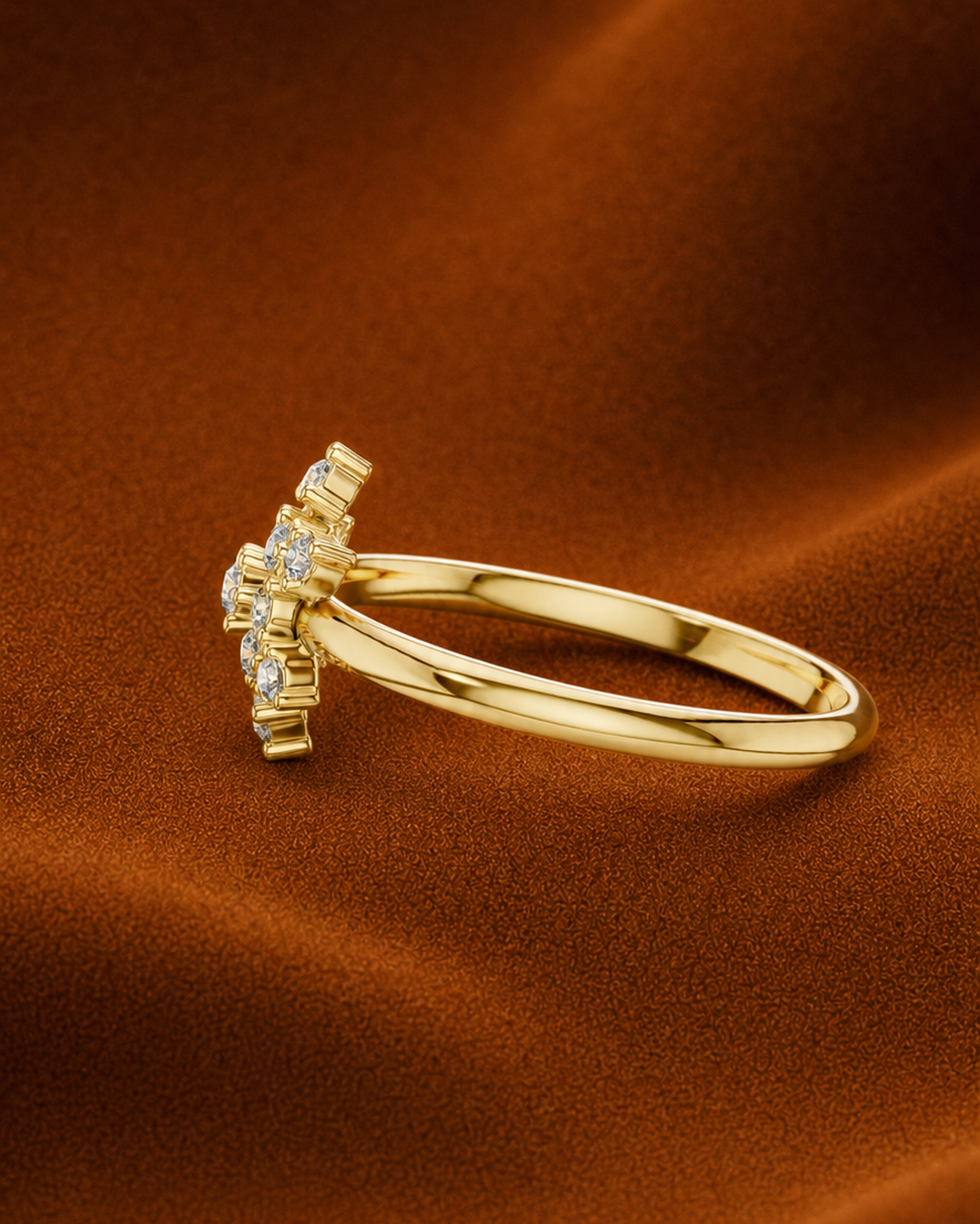 Starburst Cluster Ring by MONICONIC
