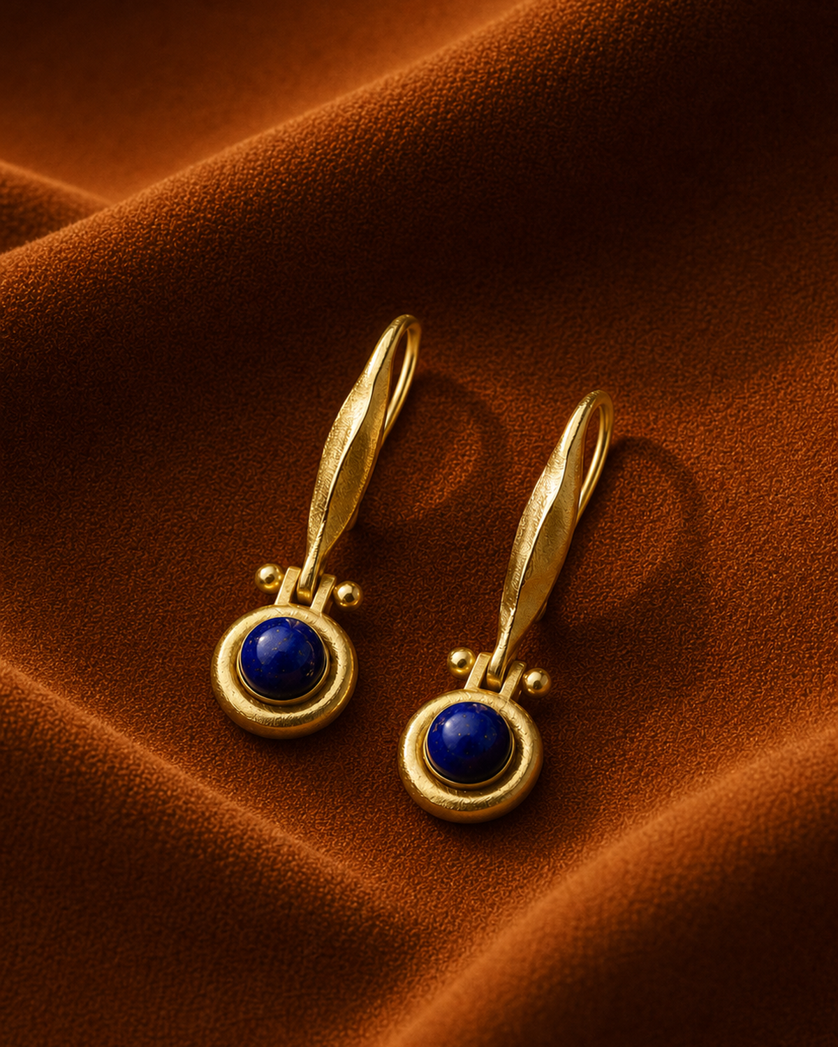 Marquise Round Diamond Studs by MONICONIC