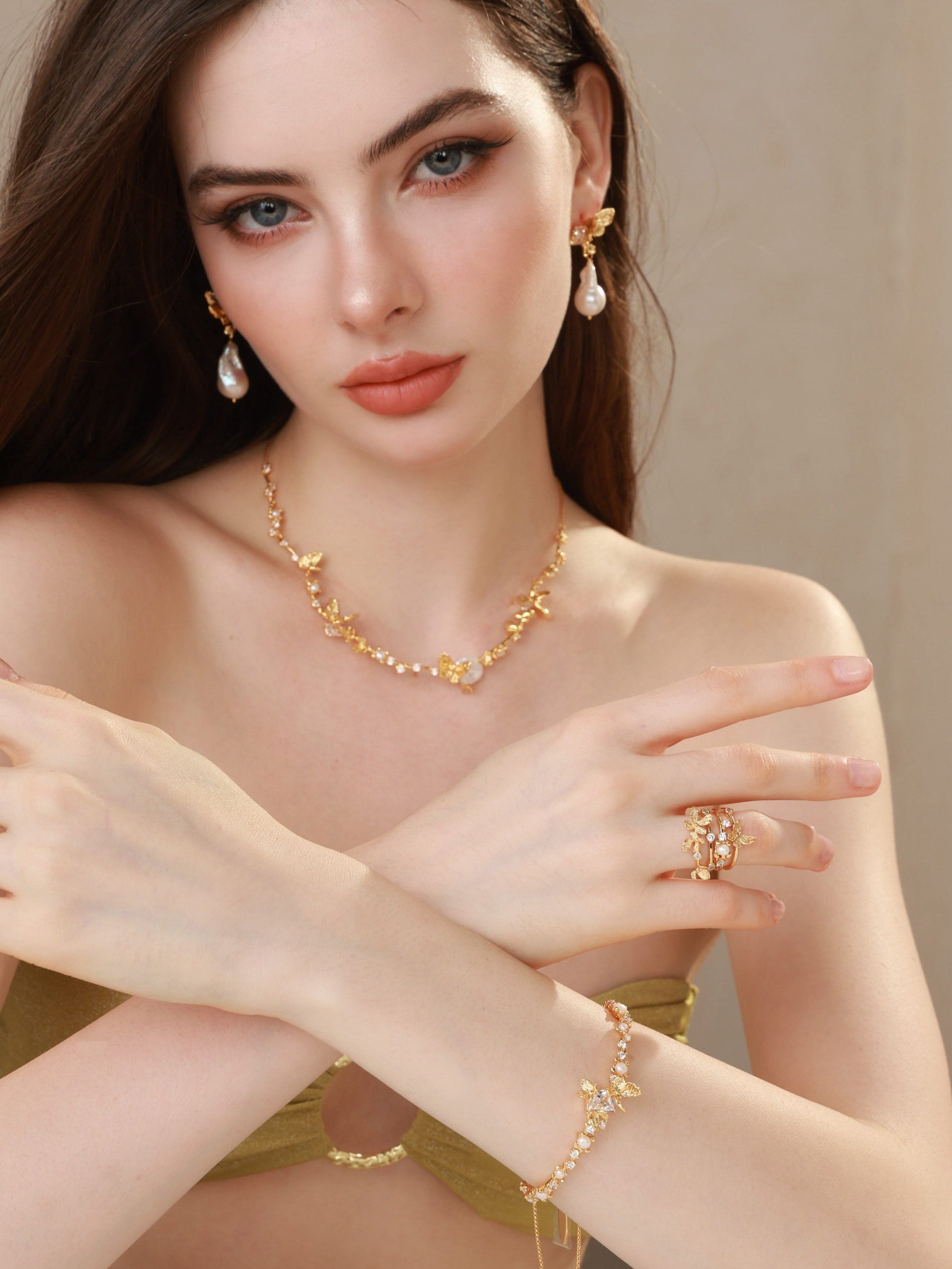 Butterfly Dusk Ring Set