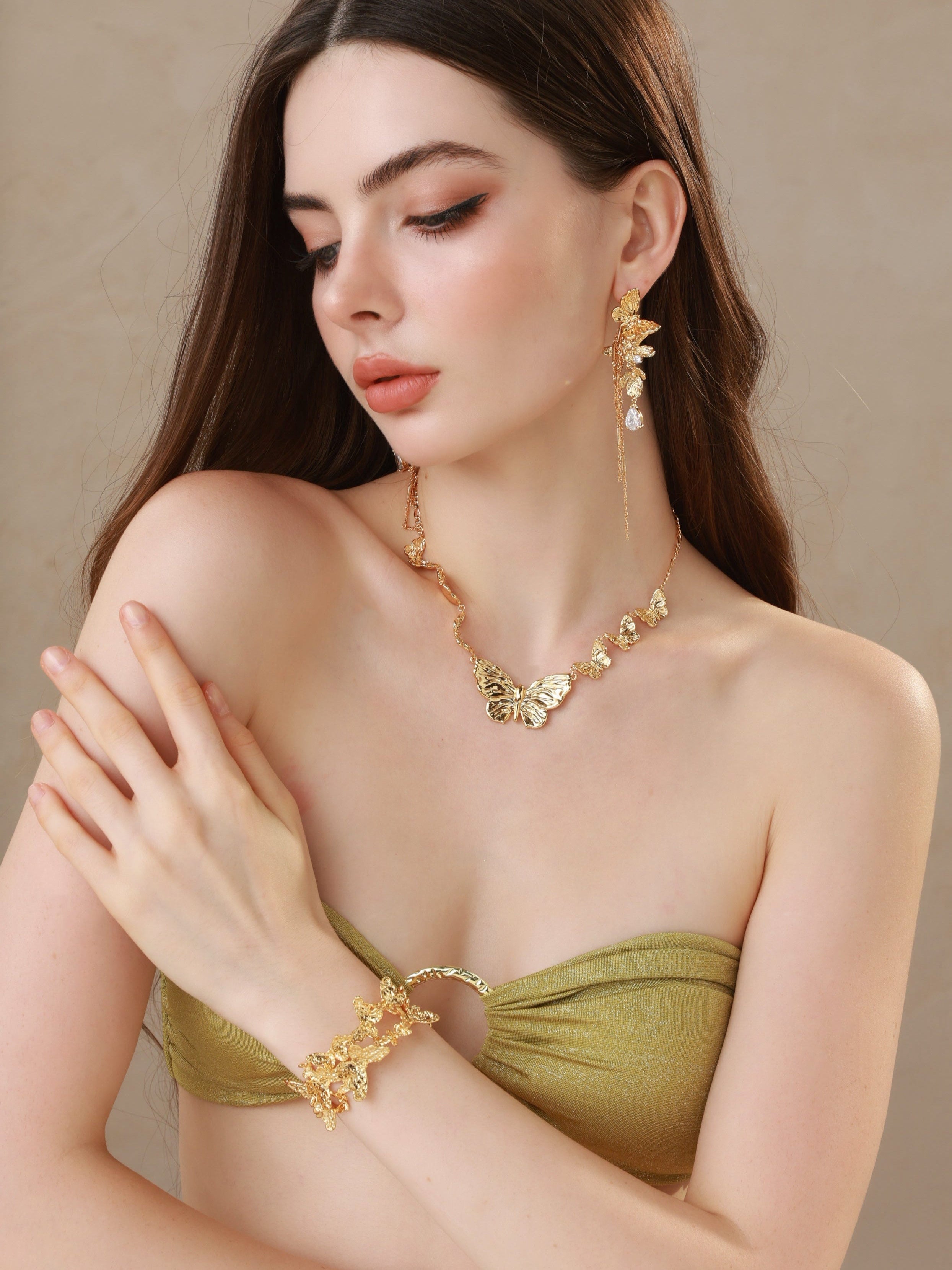 Butterfly Dusk Vine Cuff