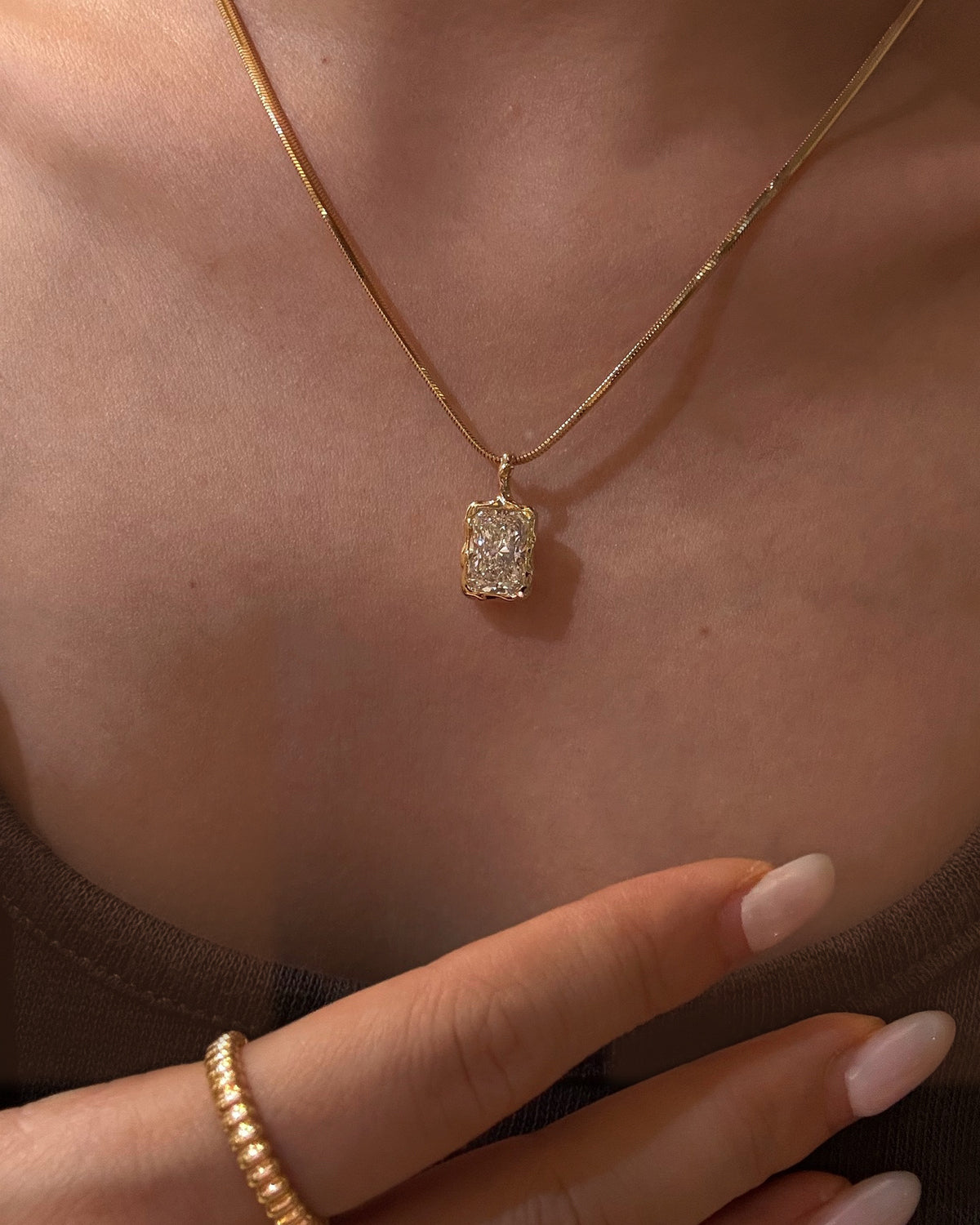 Rigaten Pendant Necklace by MONICONIC