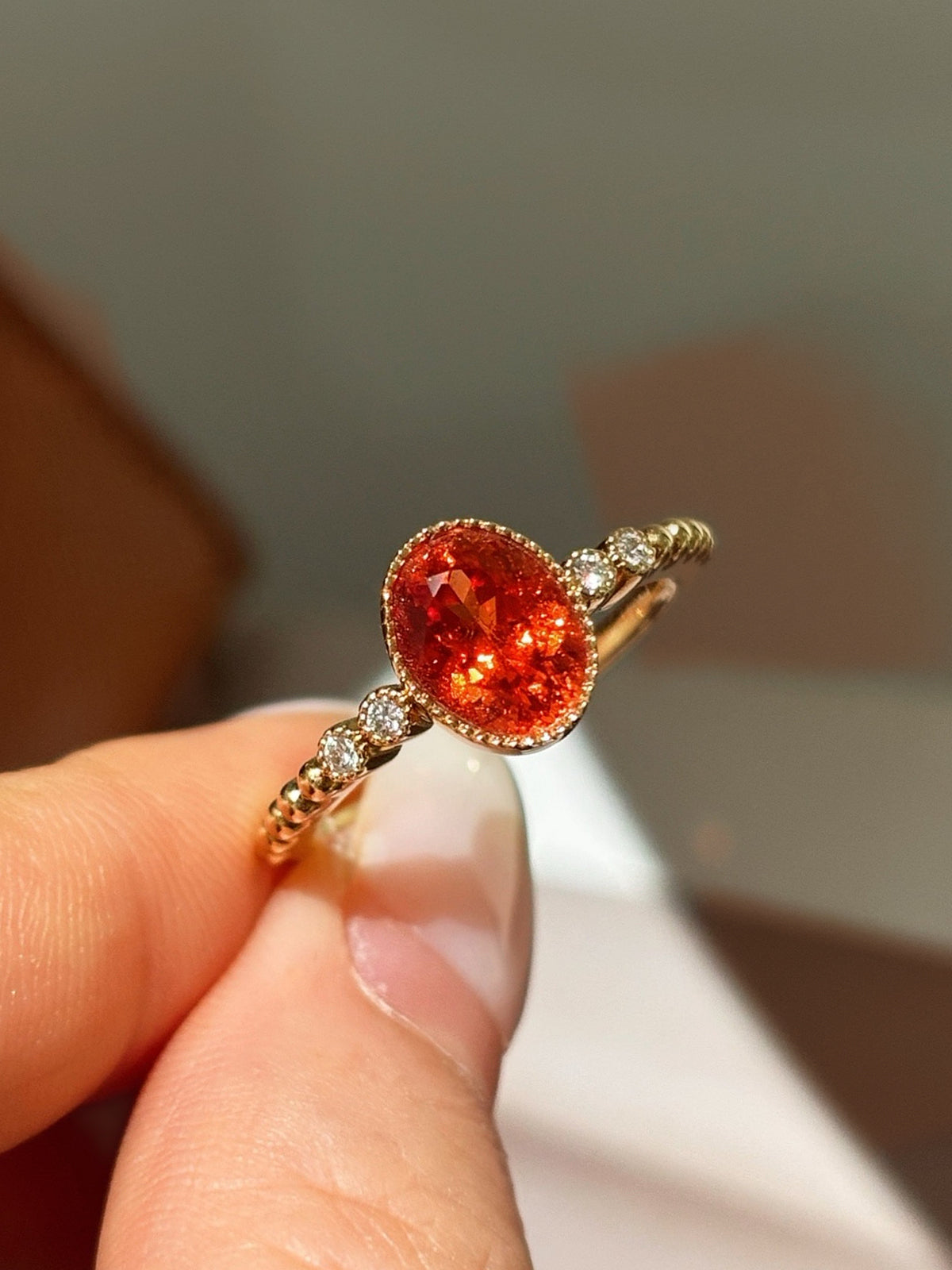 Aurelia Oval Ring by MONICONIC
