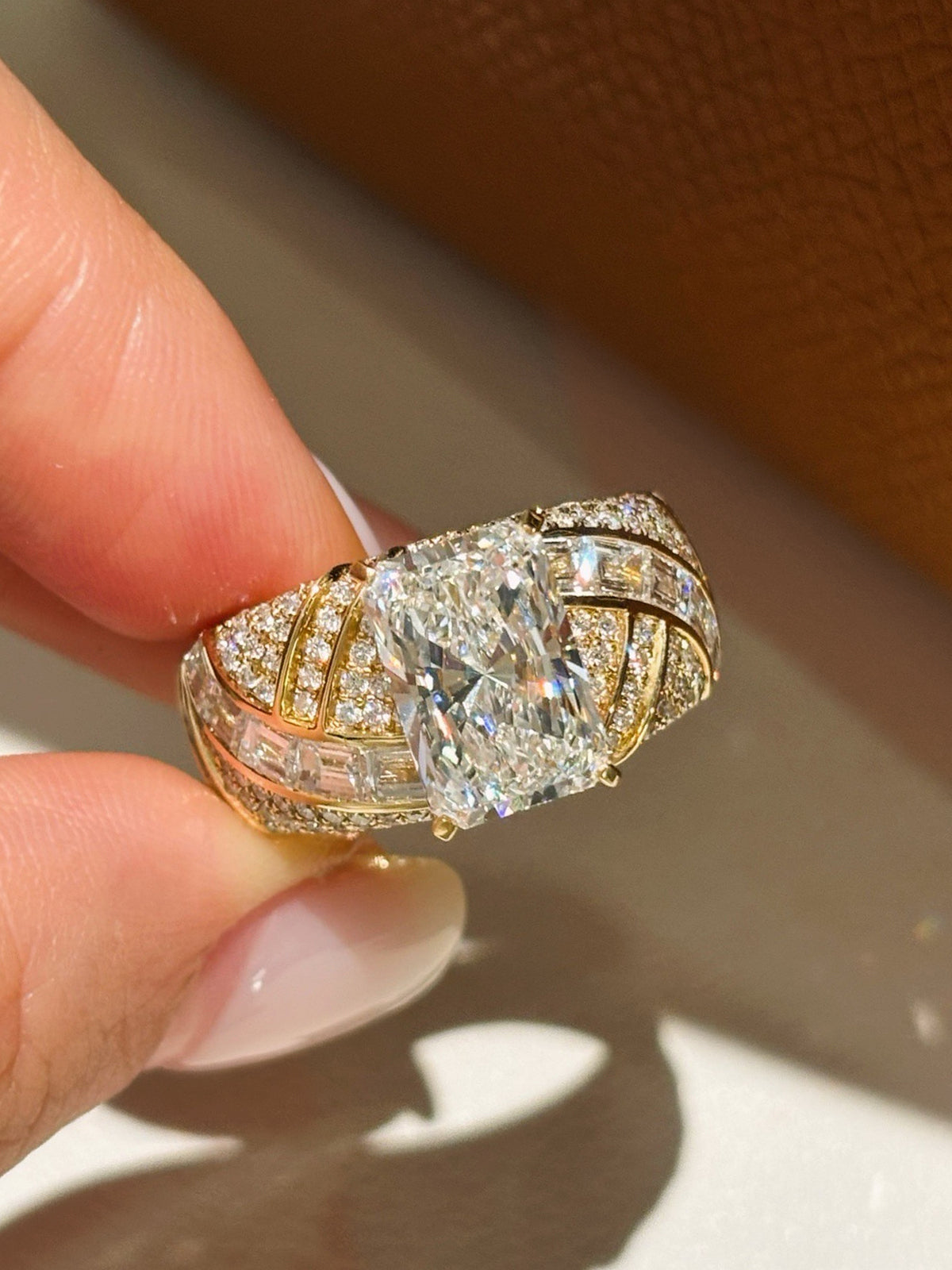 Radiant Mosaic Ring by MONICONIC