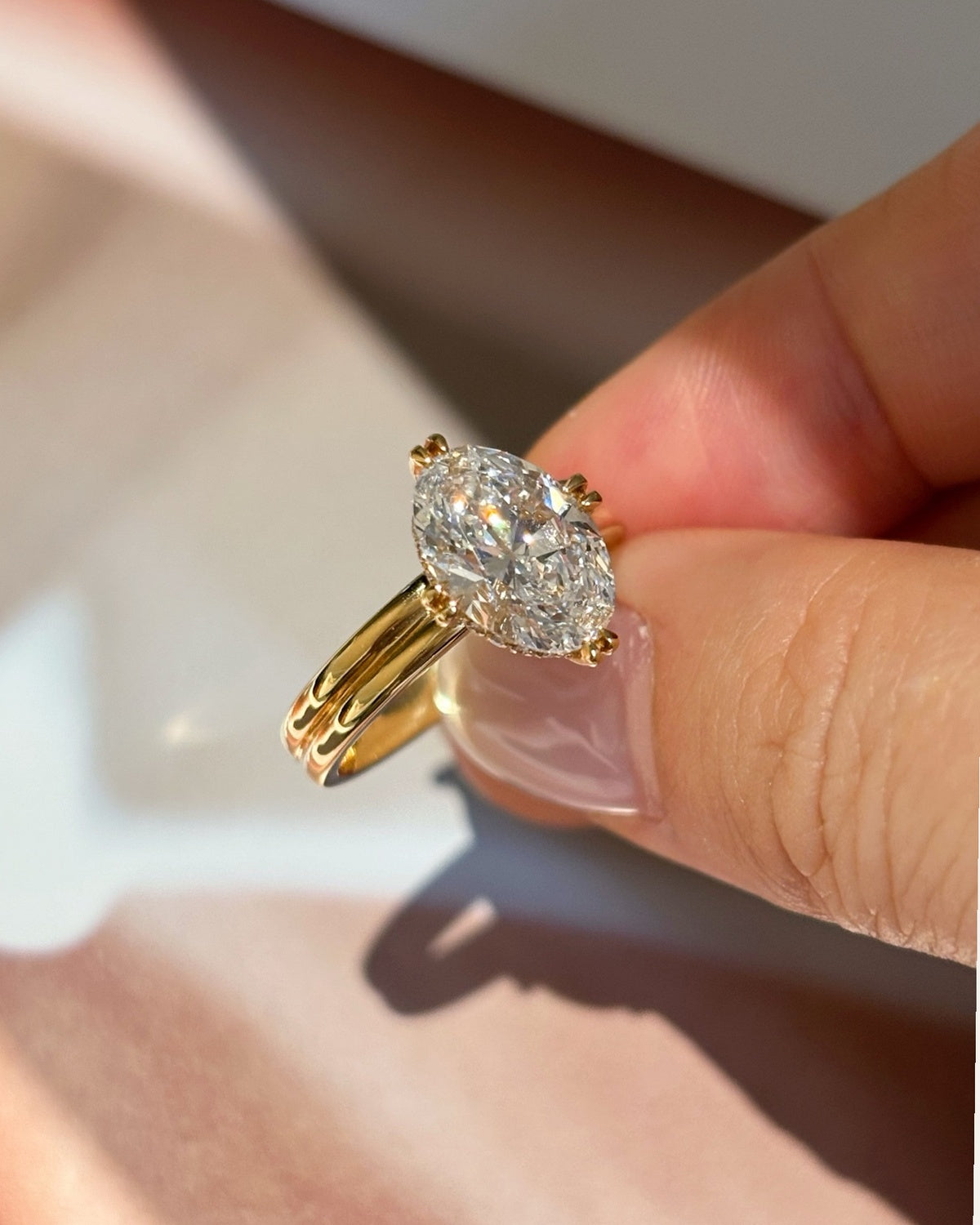 Aster Oval Ring by MONICONIC