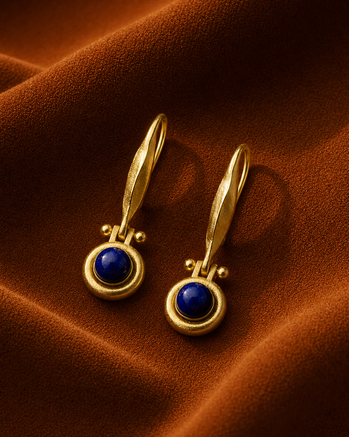 Baguette Diamond Stud Earrings by MONICONIC