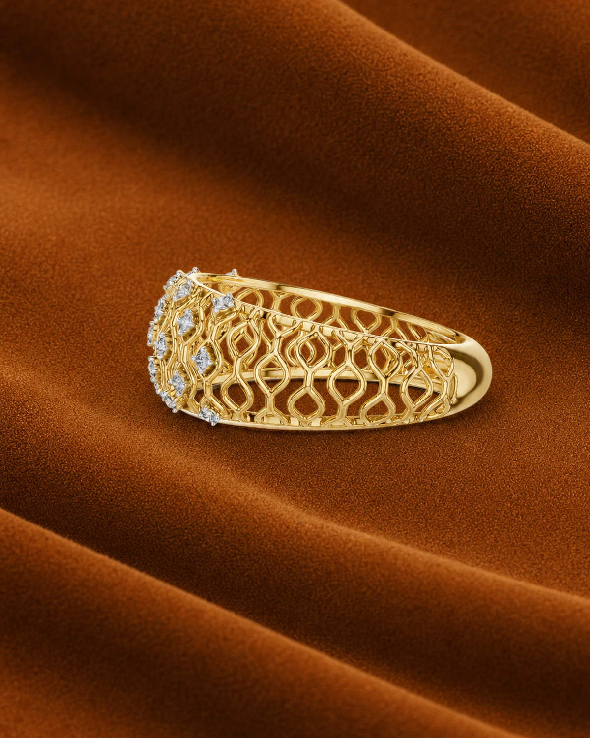 Lattice Diamond Band by MONICONIC