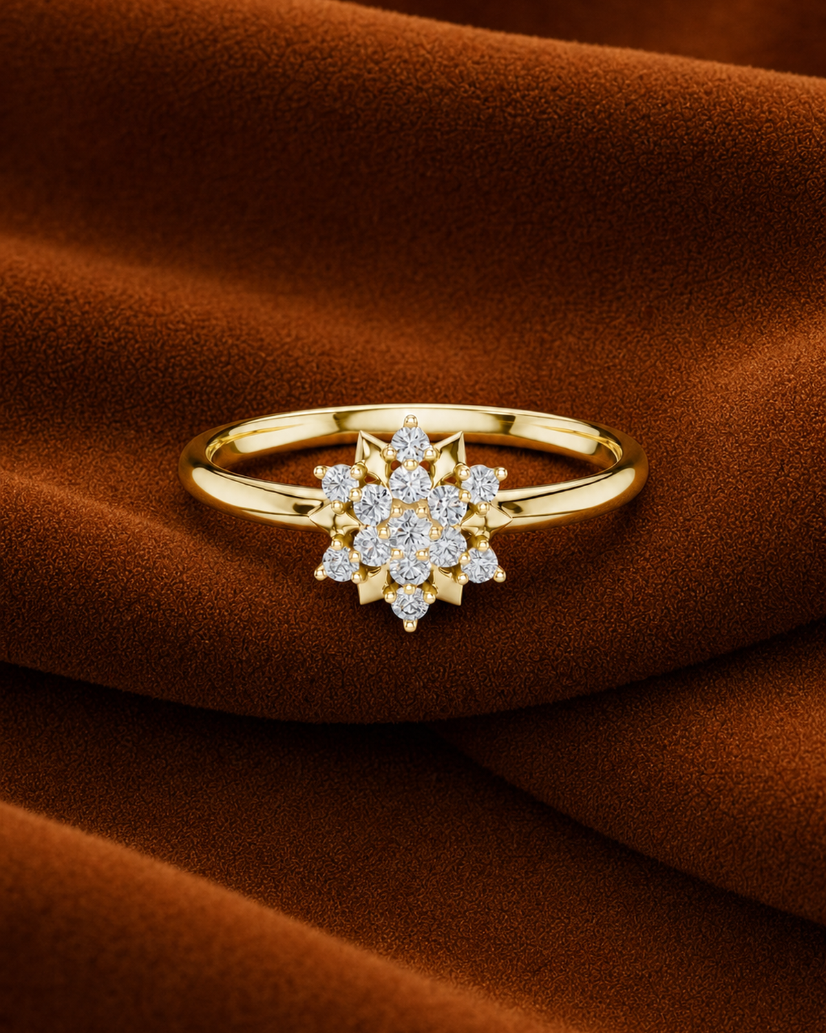 Starburst Cluster Ring by MONICONIC