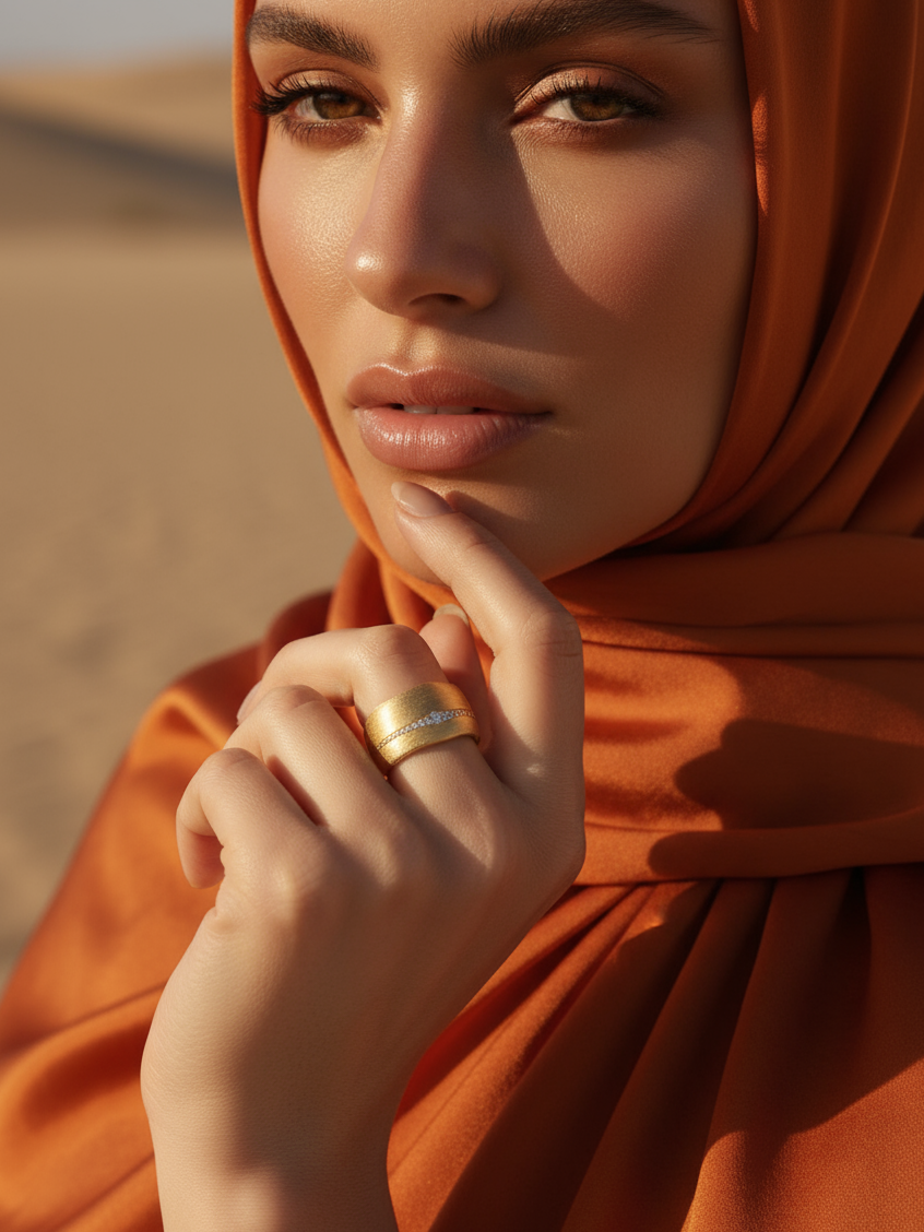 GOLDEN HOUR HORIZON RING