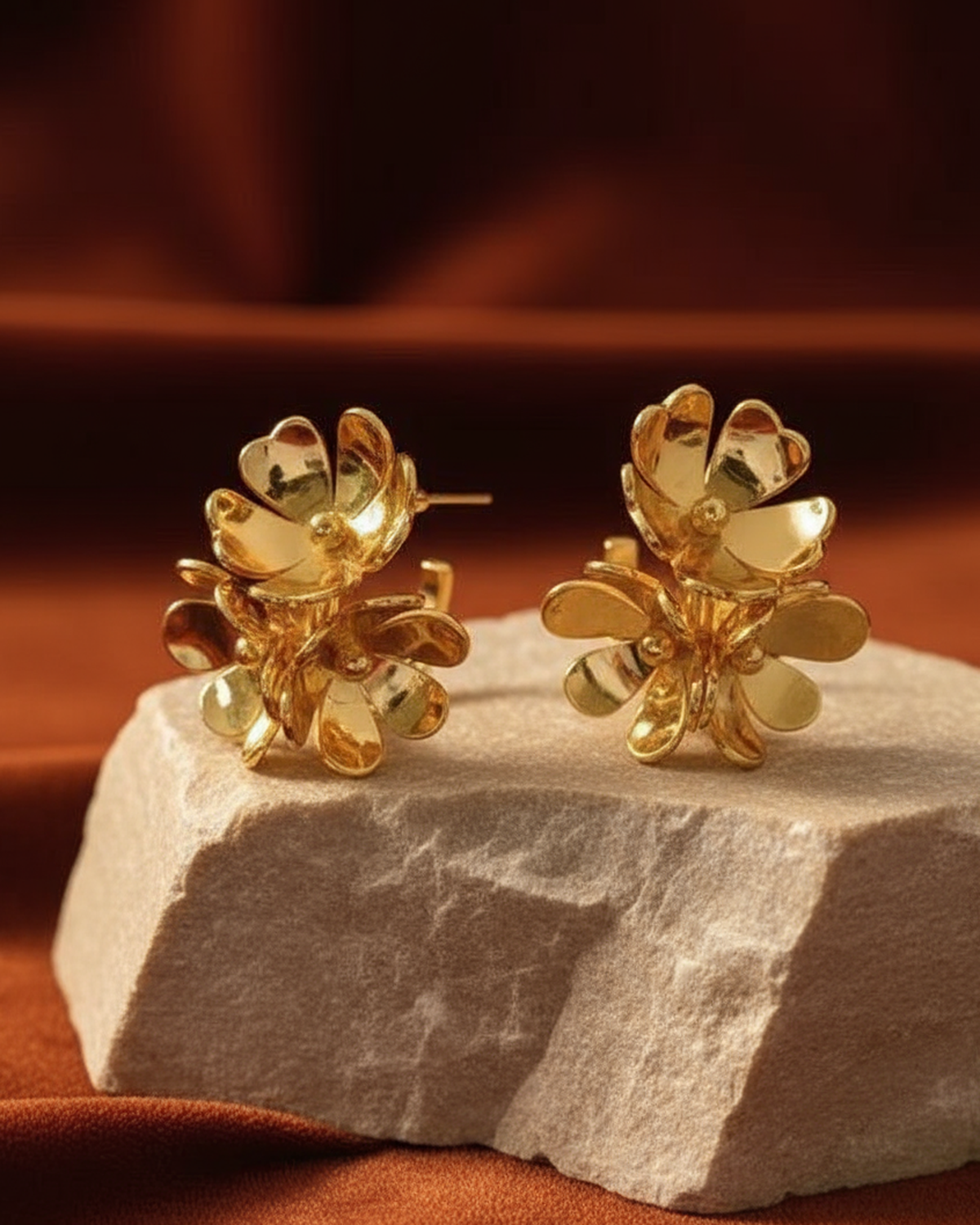 Bloom Arc Earrings