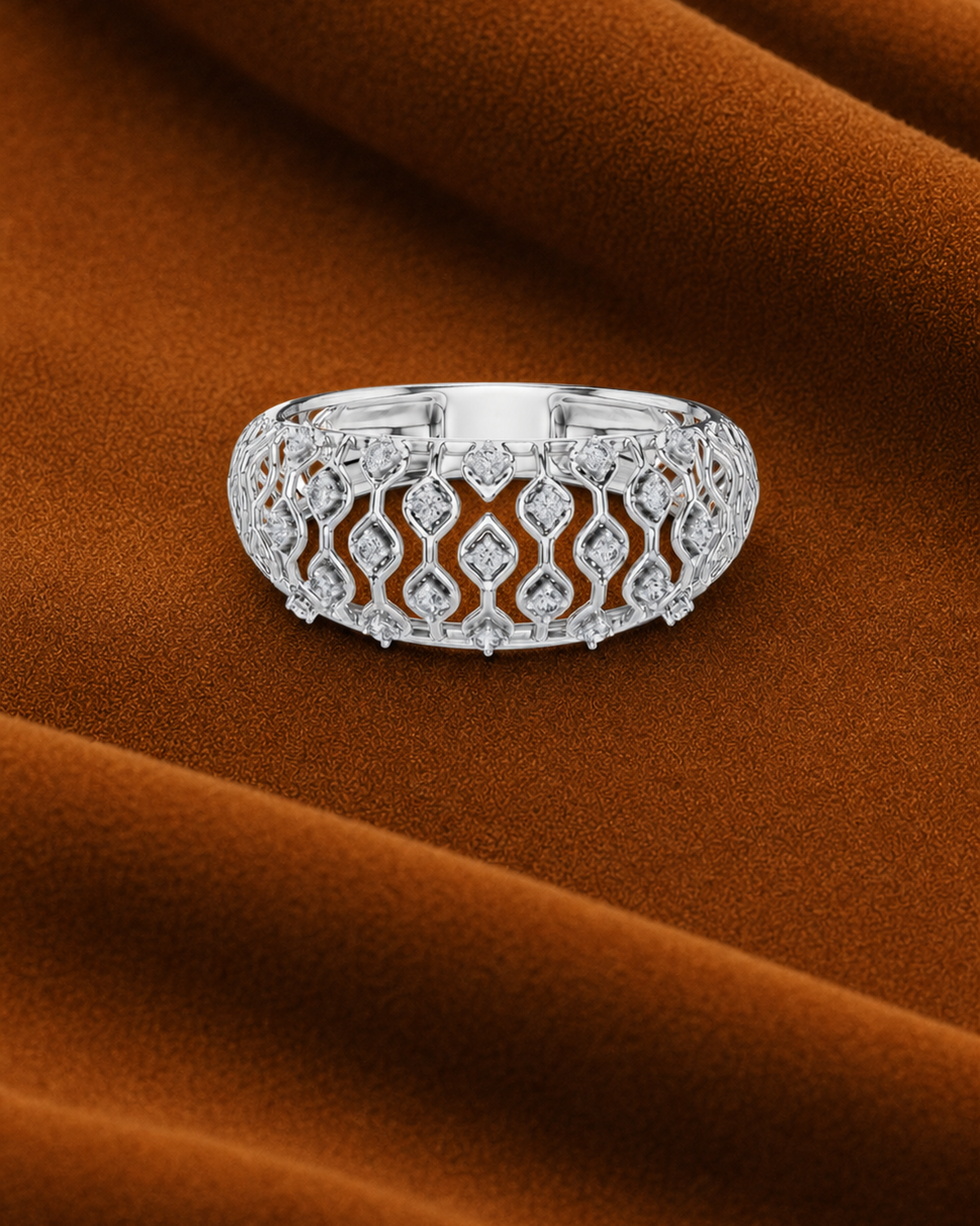 Lattice Diamond Band by MONICONIC