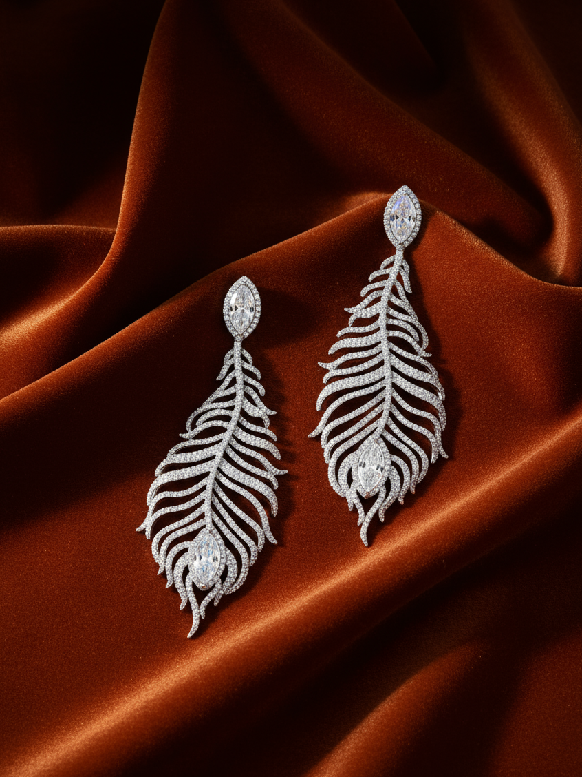 Seraphine Plume Dangles