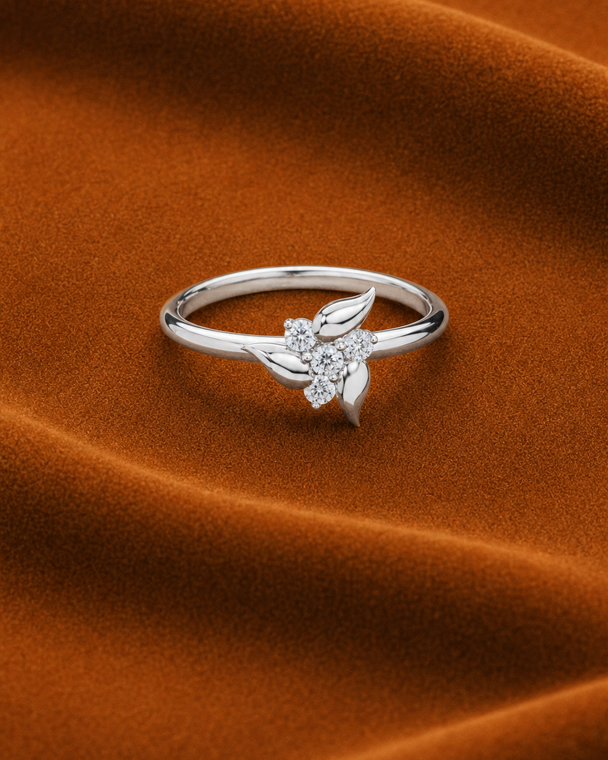 Petal Cluster Ring by MONICONIC