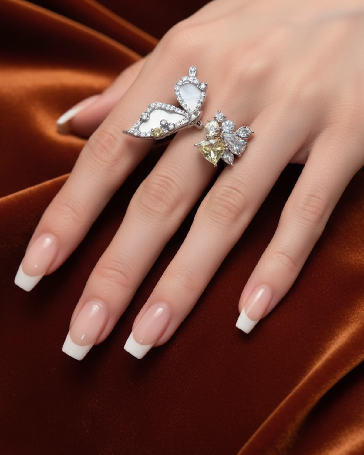 Butterfly Bloom Daisy Ring
