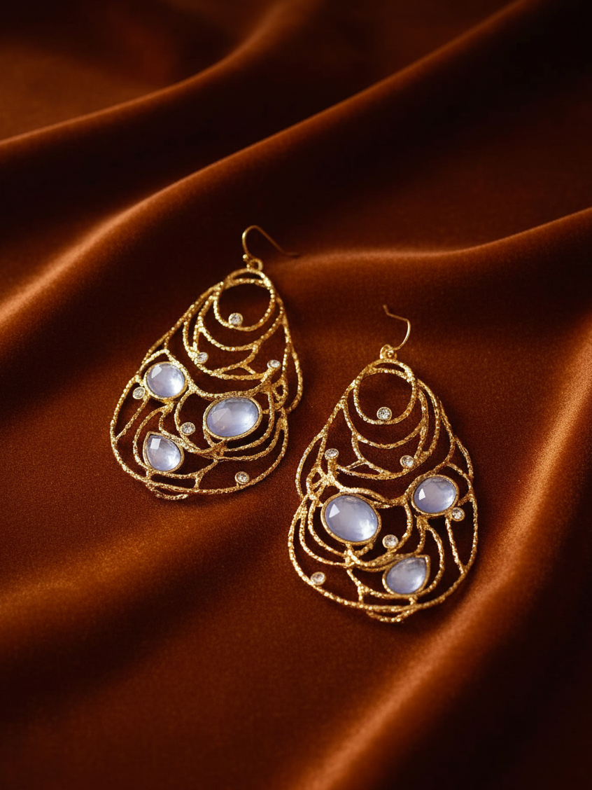 Lustre Filigree Drops