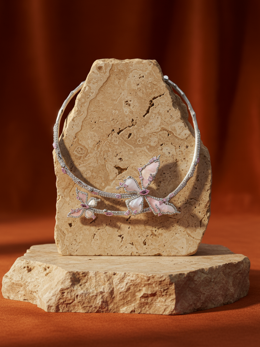 Butterfly Bloom Collar Choker
