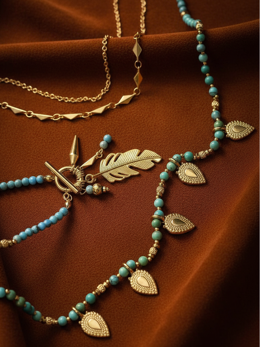 Turquoise Statement Layers