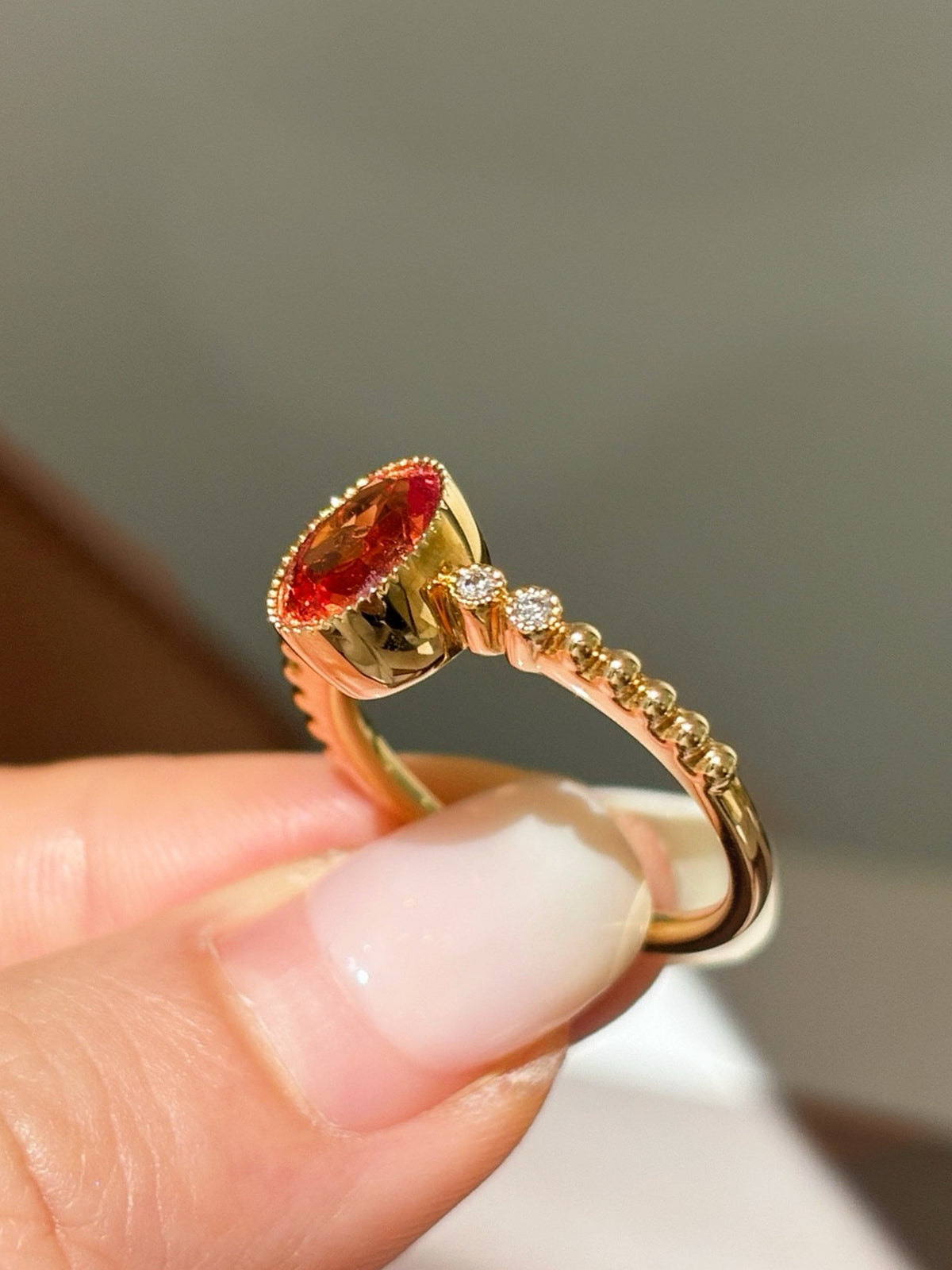Aurelia Oval Ring by MONICONIC