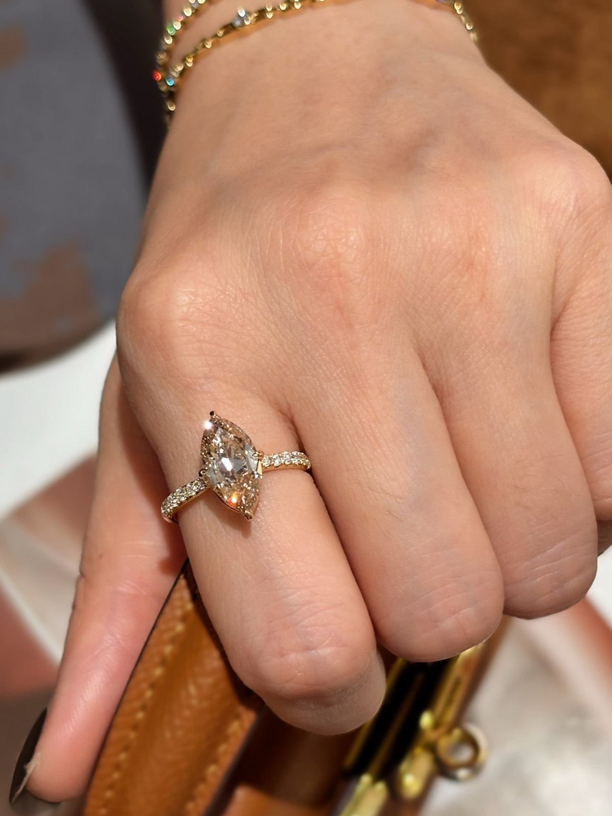 Marquise Muse Ring by MONICONIC