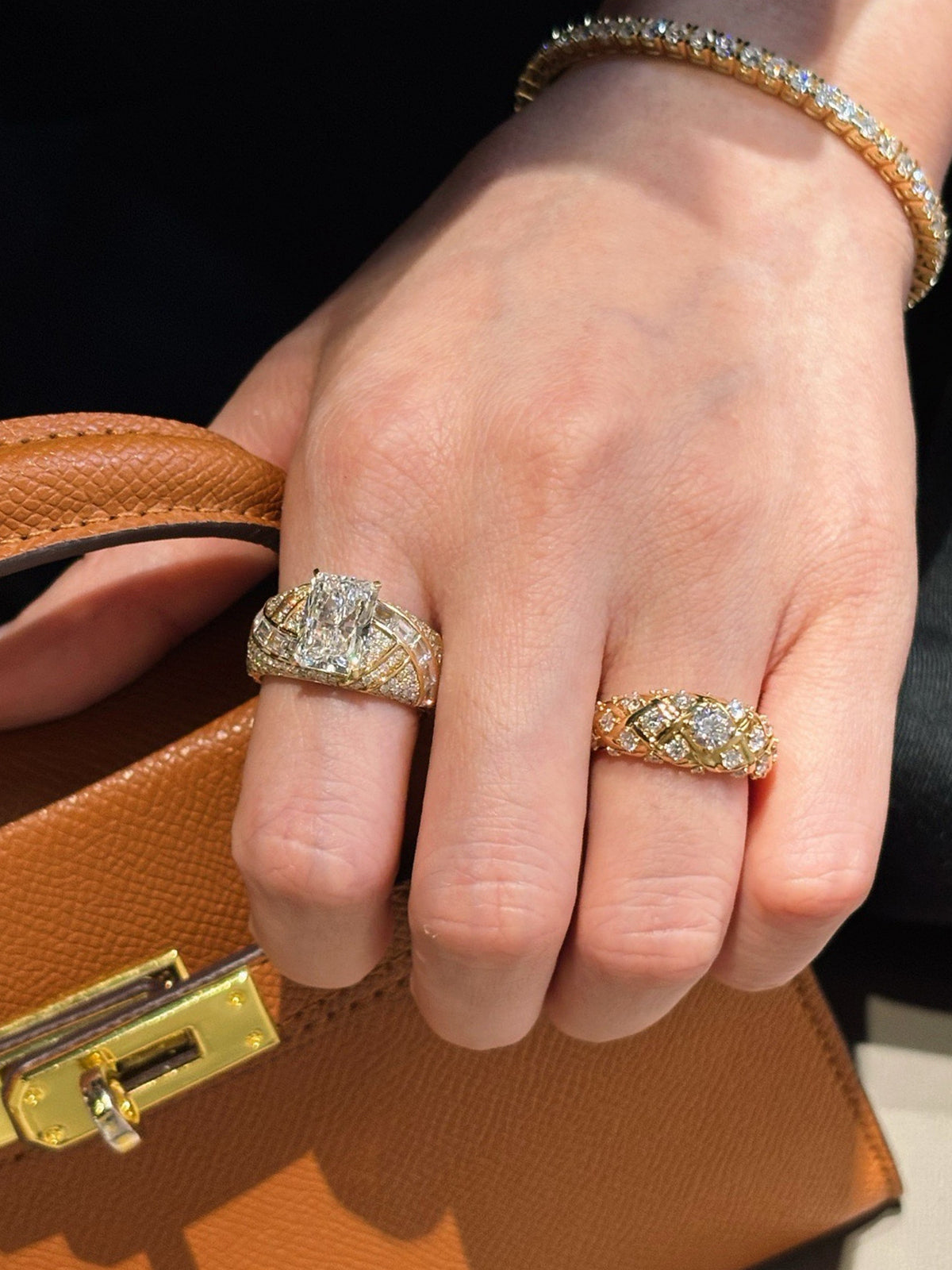 Radiant Mosaic Ring by MONICONIC
