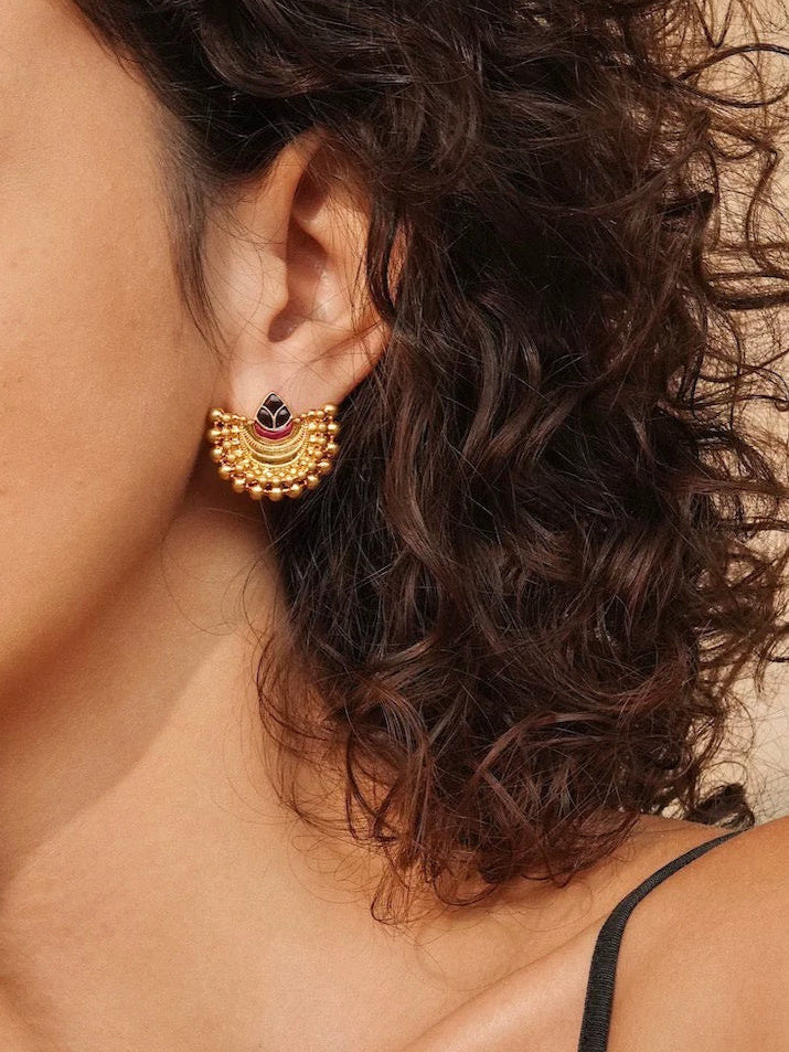 Divine Plume Studs