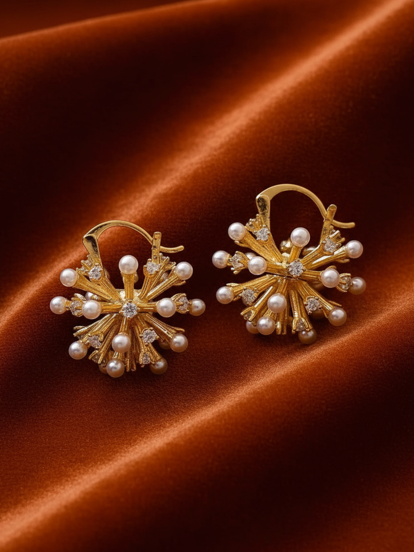 Celestial Bloom Hoops