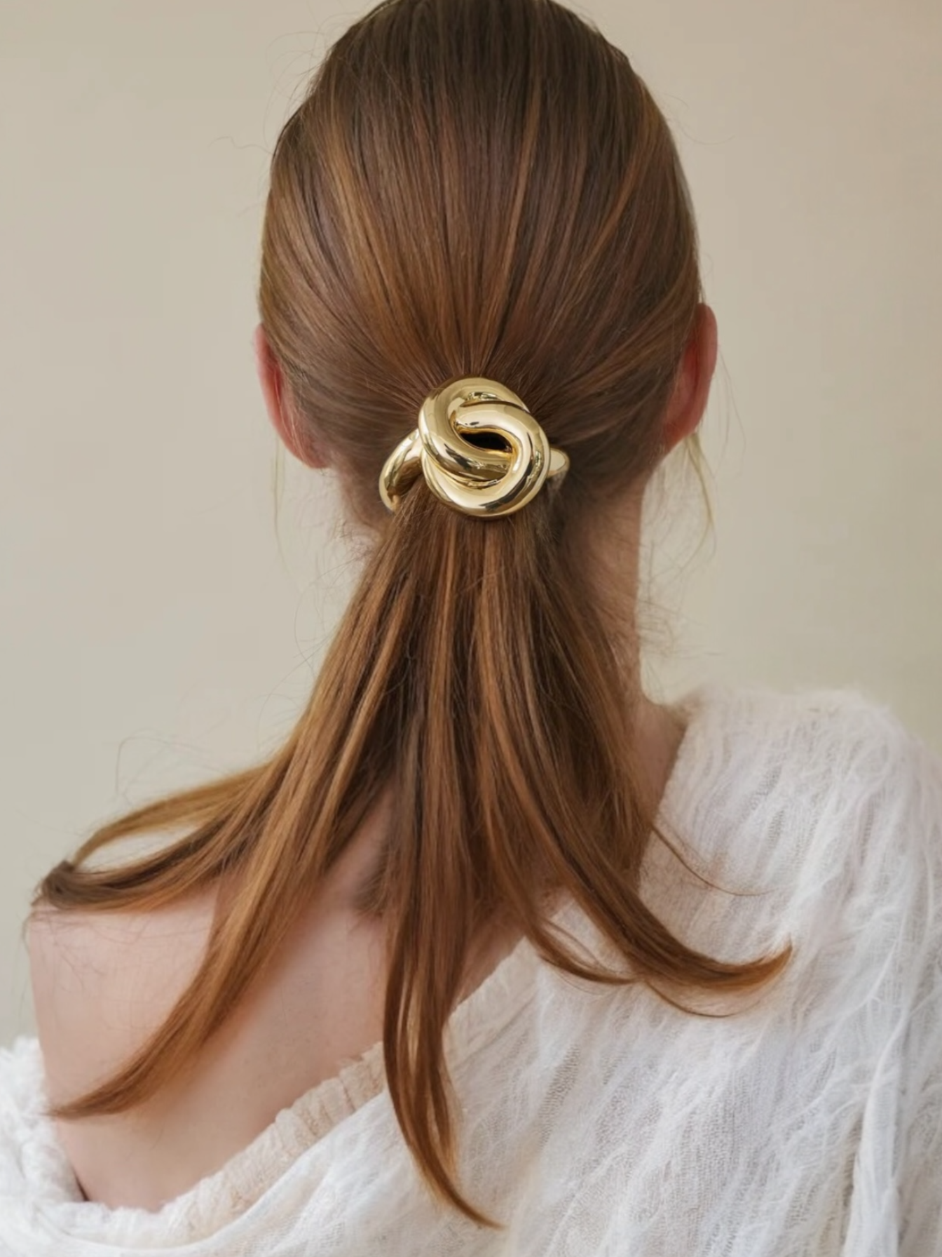 Knotted Dome Barrette