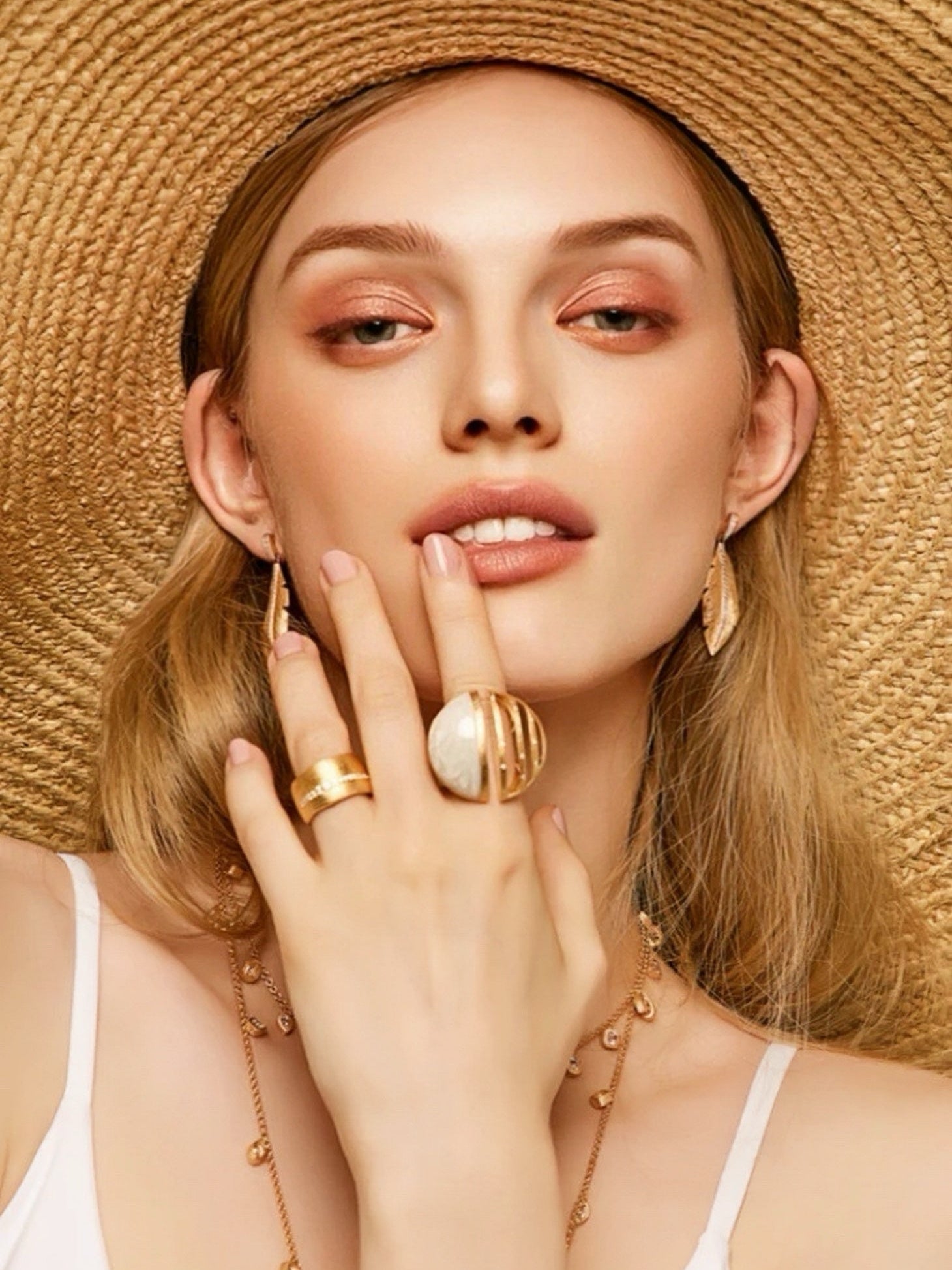 GOLDEN HOUR CELESTIAL ARC RING
