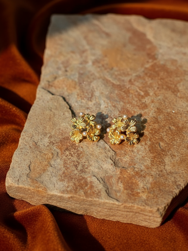 Petal Crest Studs