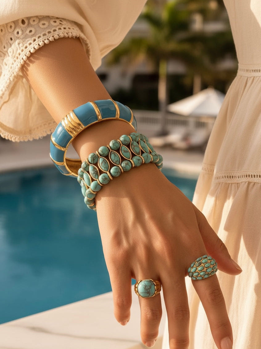 Turquoise Dome Ring