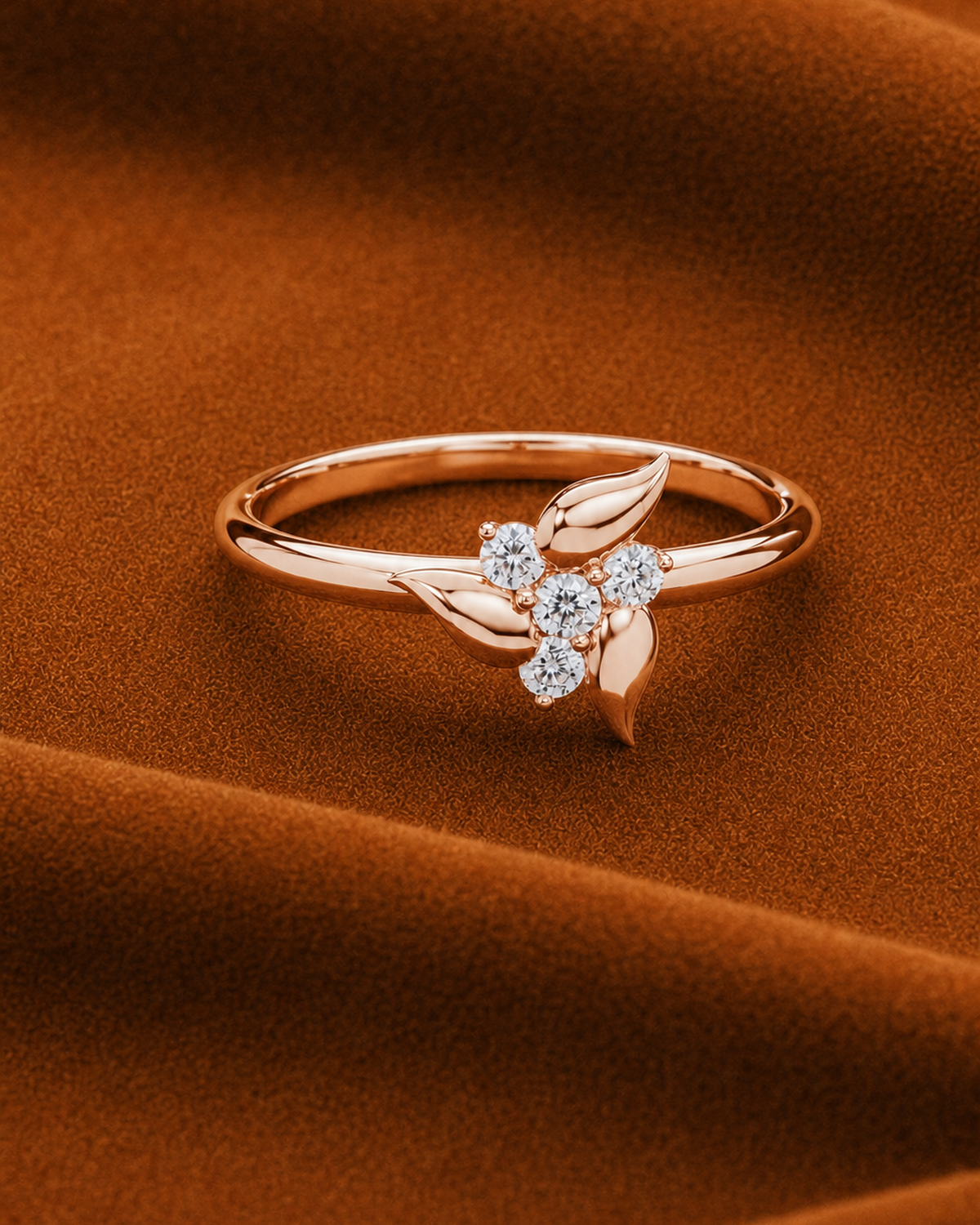 Petal Cluster Ring by MONICONIC