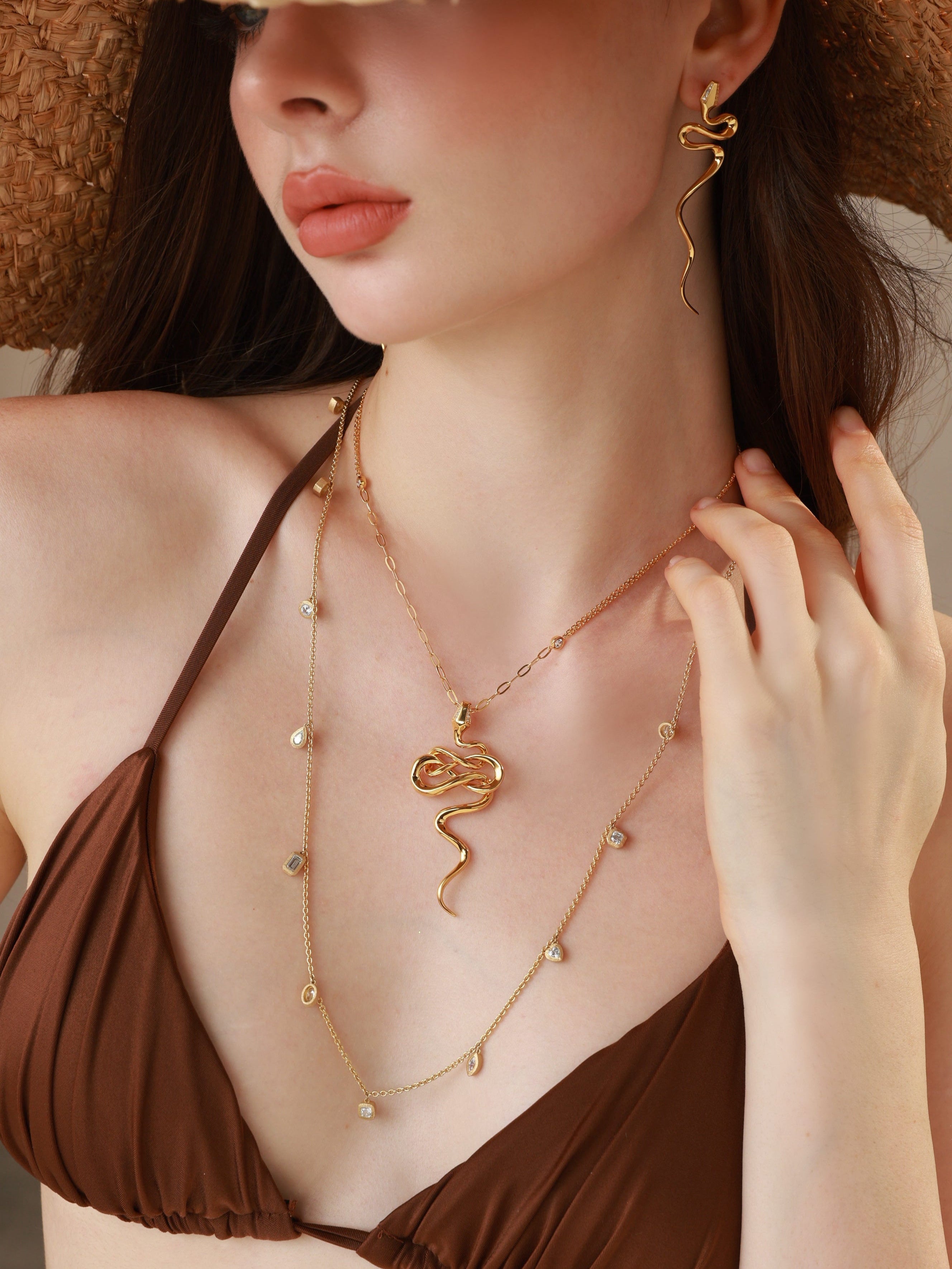 Le Serpent Earrings