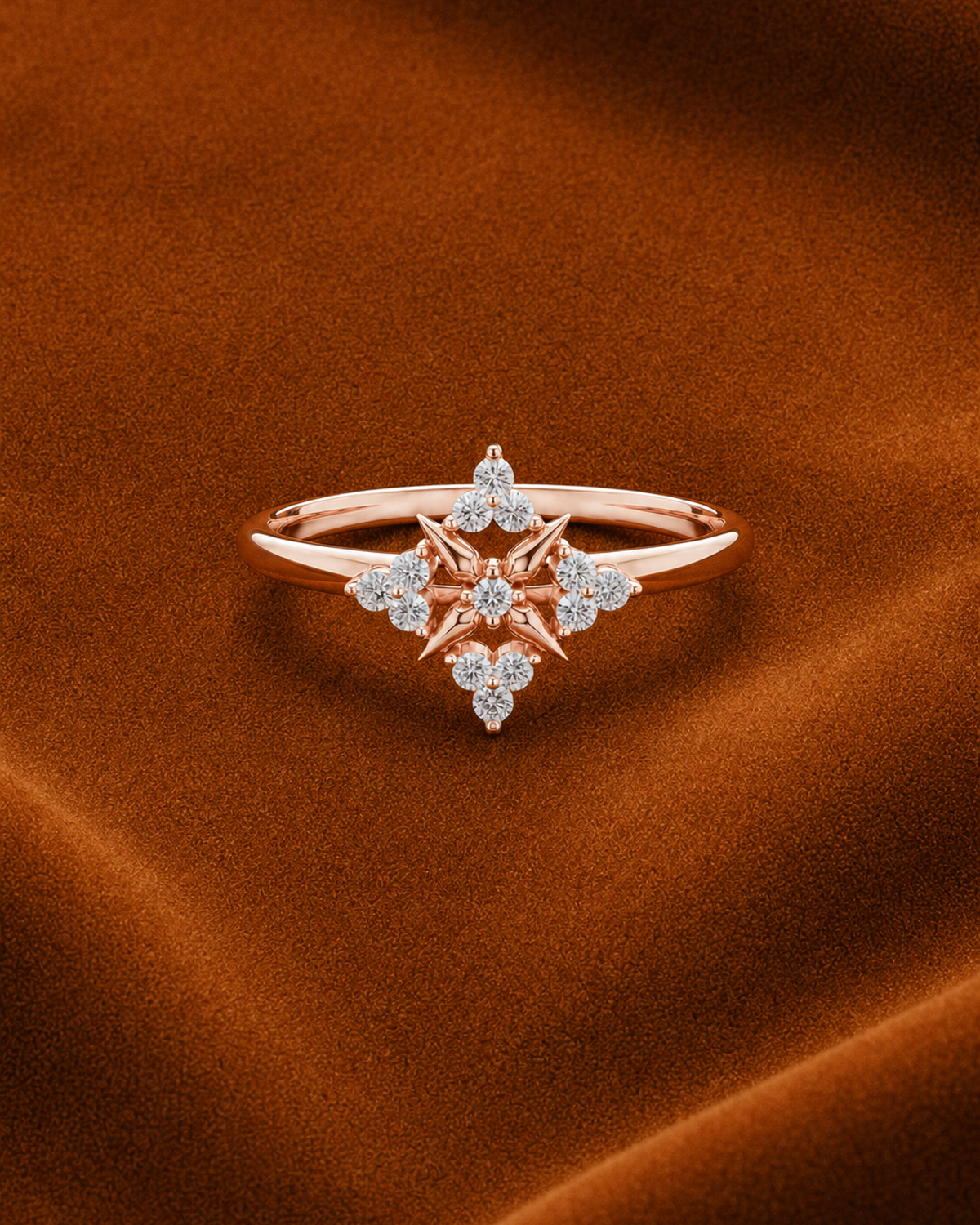 Starburst Cluster Ring by MONICONIC