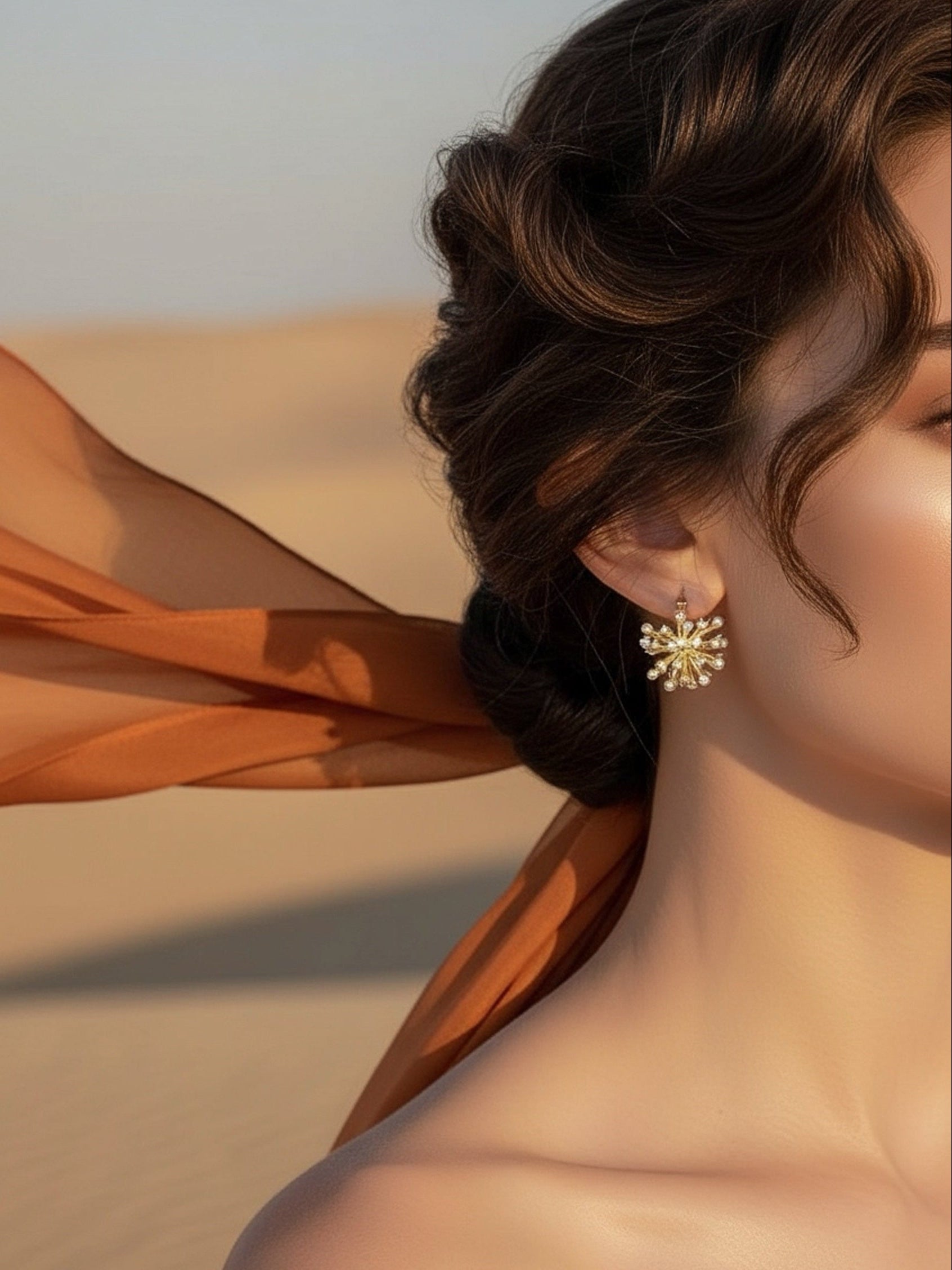 Celestial Bloom Hoops