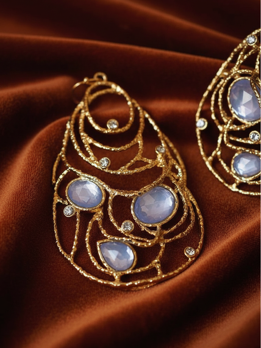 Lustre Filigree Drops