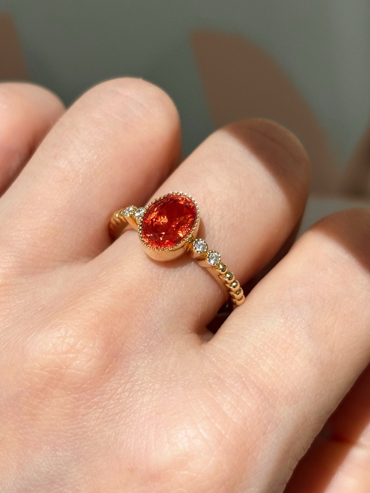 Aurelia Oval Ring by MONICONIC
