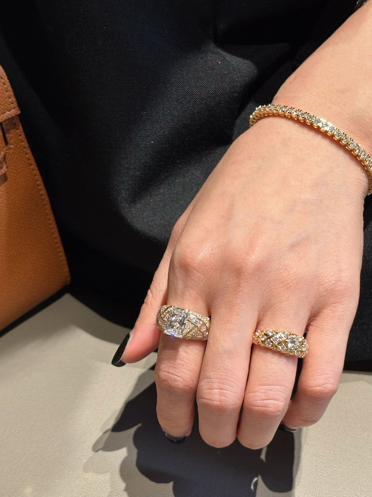 Radiant Mosaic Ring by MONICONIC