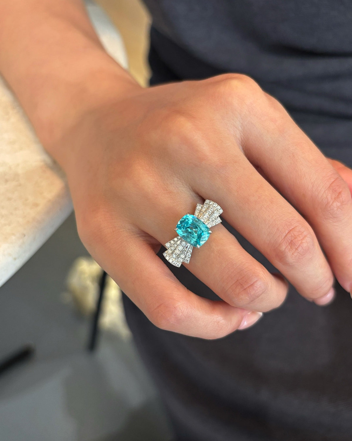 Aurora Fan Ring by MONICONIC