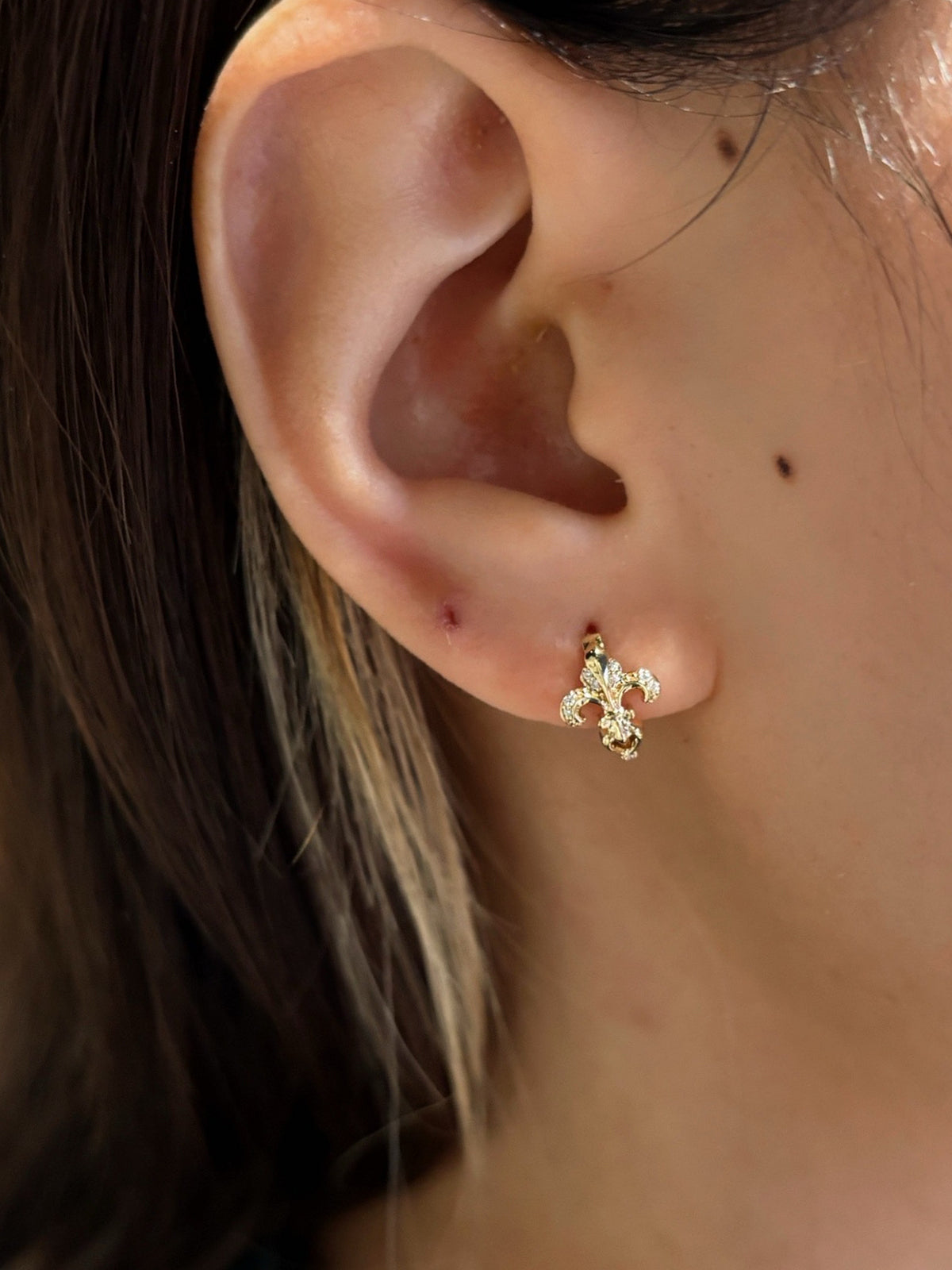 Fleur Micro Stud Earrings by MONICONIC