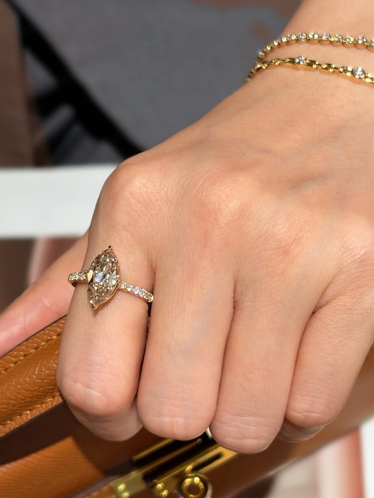 Marquise Muse Ring by MONICONIC