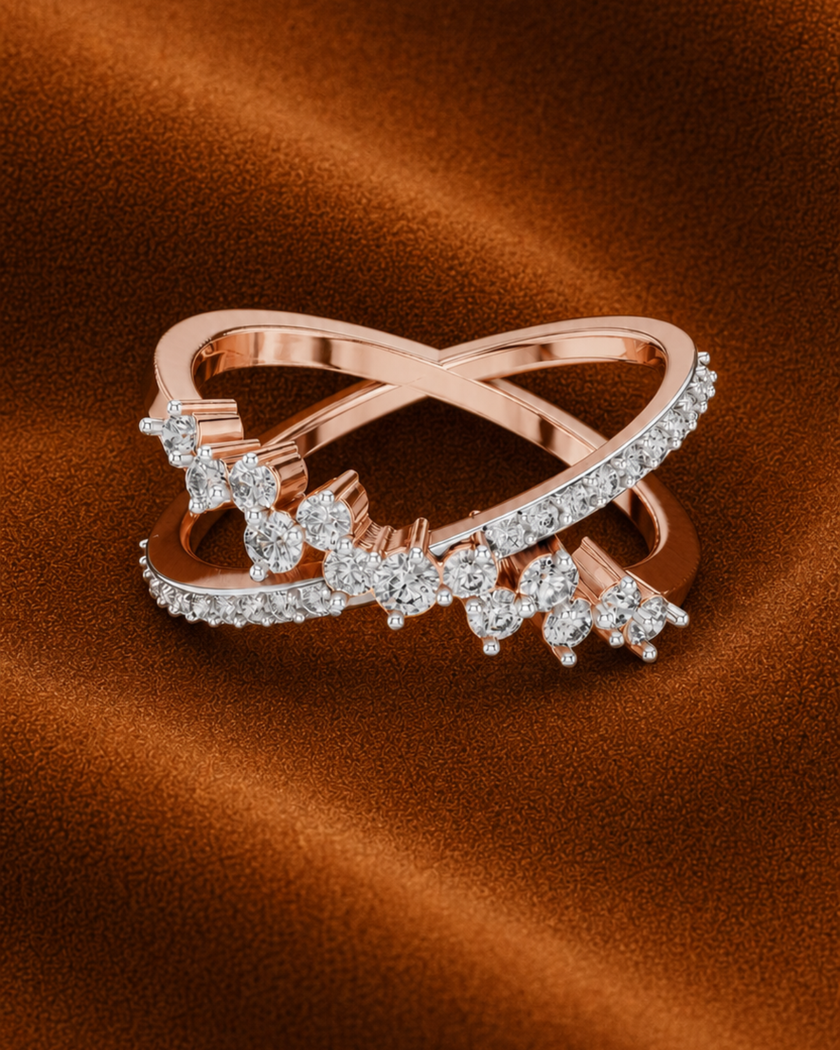 Graduated Crossover Ring by MONICONIC