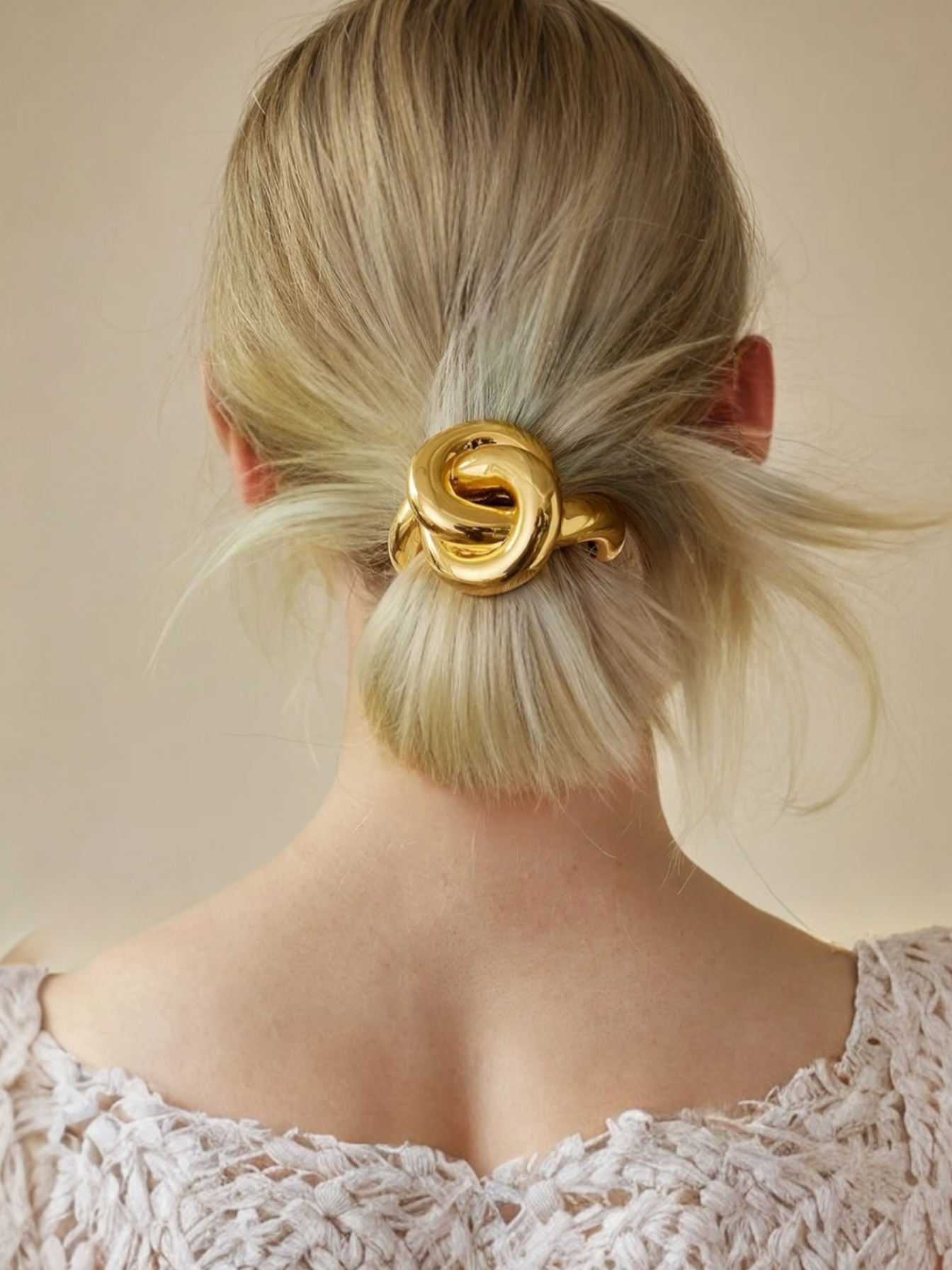 Knotted Dome Barrette