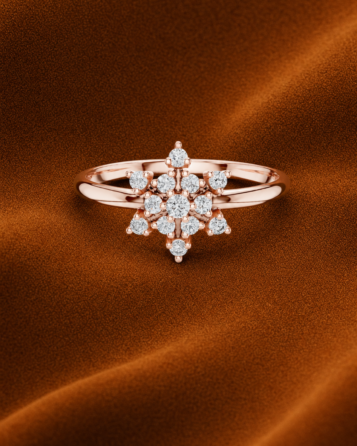 Starburst Cluster Ring by MONICONIC