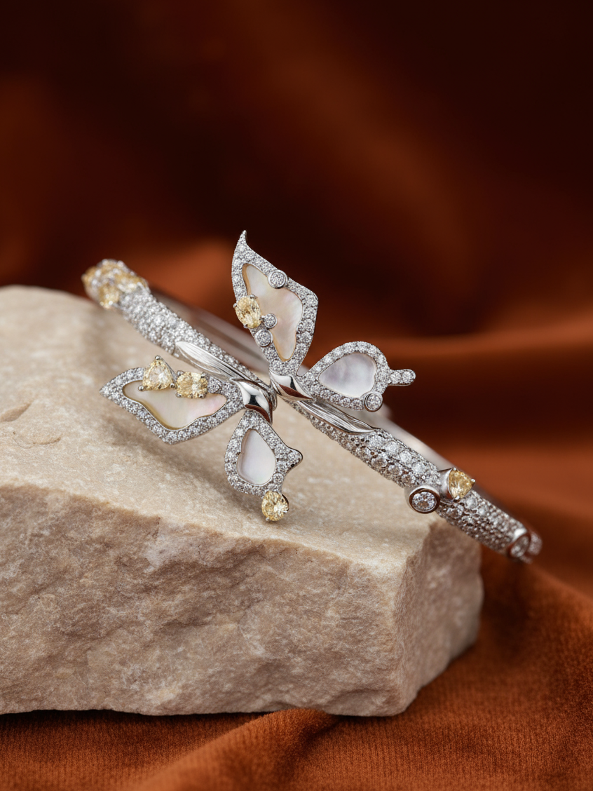 Butterfly Bloom Cuff