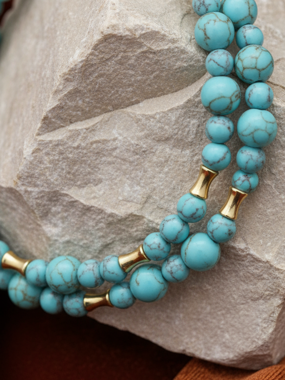 Turquoise Strand Necklace