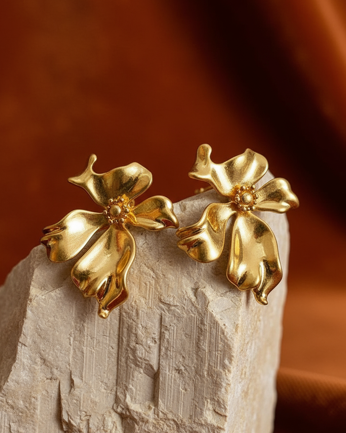 Molten Bloom Earrings